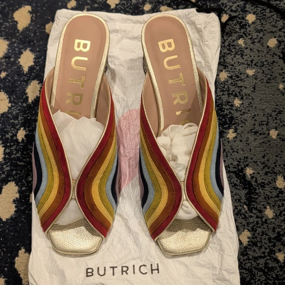 Butrich Sunshine Mule, Midi, Size 40 🌈 - Picture 3 of 6